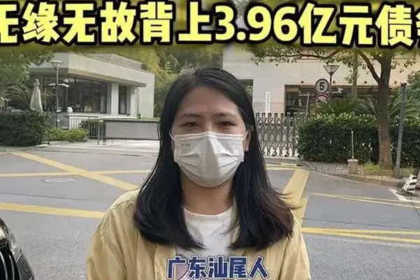 广东一女士称莫名成为3.96亿贷款担保人